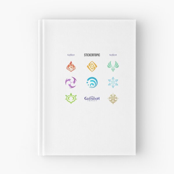 Artikelvorschau, Genshin Impact-Paket entworfen und verkauft von stickertopic.