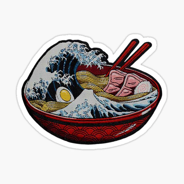 Patch de ramen japonais Sticker