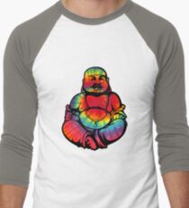 Tie-Dye Buddha 2 Men's Baseball ¾ T-Shirt