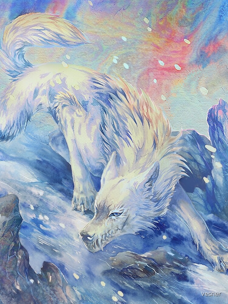 skoll - watercolor by vesner
