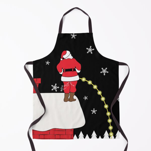 Item preview, Inappropriate Christmas Santa pee designed and sold by aruncvr.
