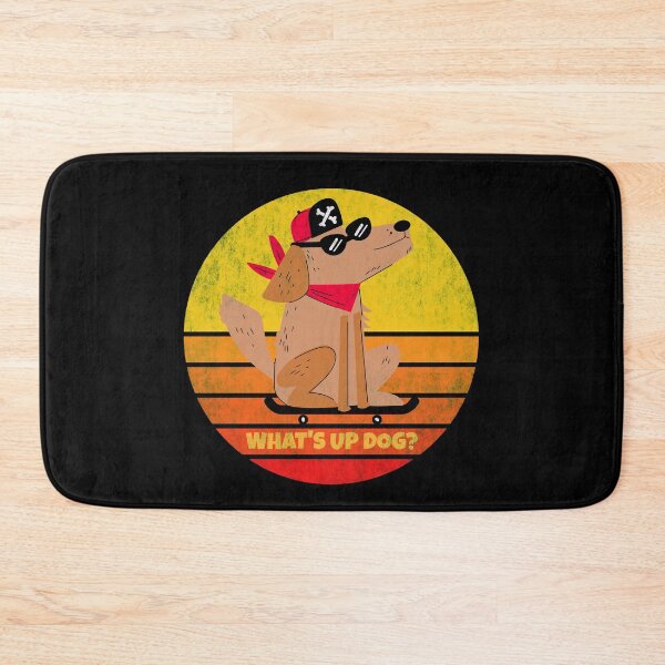 Item preview, What's Up Dog Skater Distressed designed and sold by Coder-T.