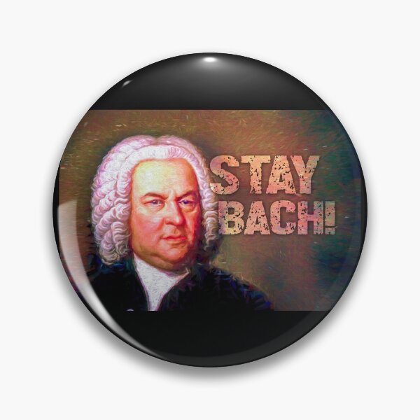 Item preview, Stay Bach, A Parody Of Stay Back for Coronavirus Social Distancing designed and sold by AlanPhotoArt.