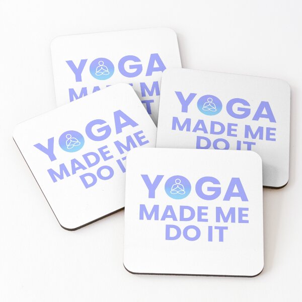 Item preview, Yoga Made Me Do It designed and sold by namaste-you.