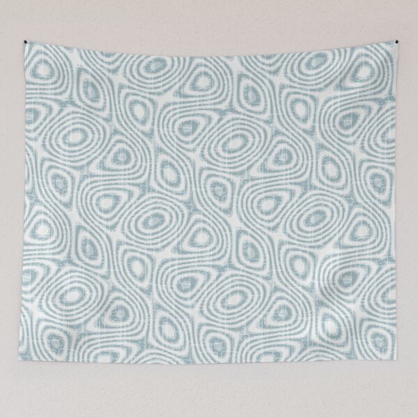 Item preview, Abstract Woodgrain with Spirals - Color Slate Green designed and sold by TextileInstinct.