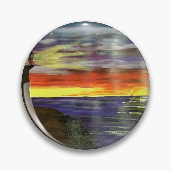 Item preview, Lighthouse at Sunset designed and sold by Graykat.