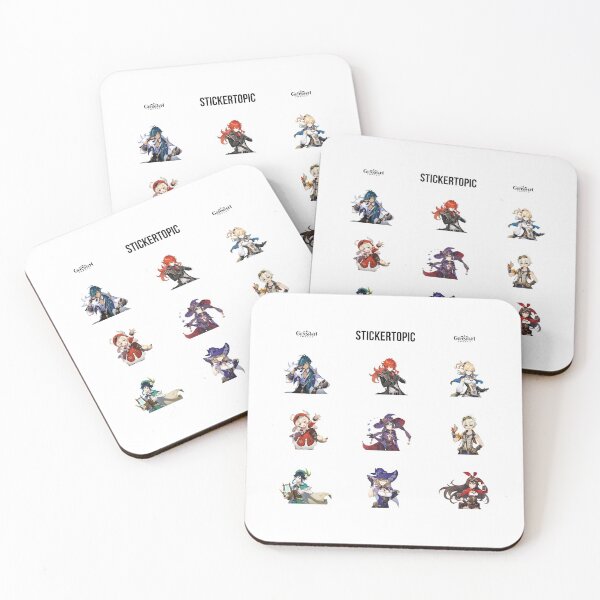 Item preview, Genshin Impact Character Pack designed and sold by stickertopic.