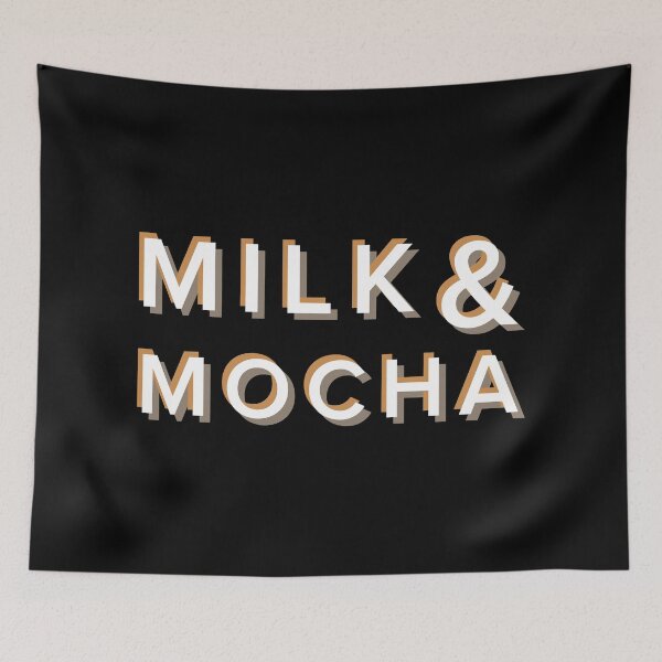 Item preview, Milk and mocha tik tok design designed and sold by creativesupply.