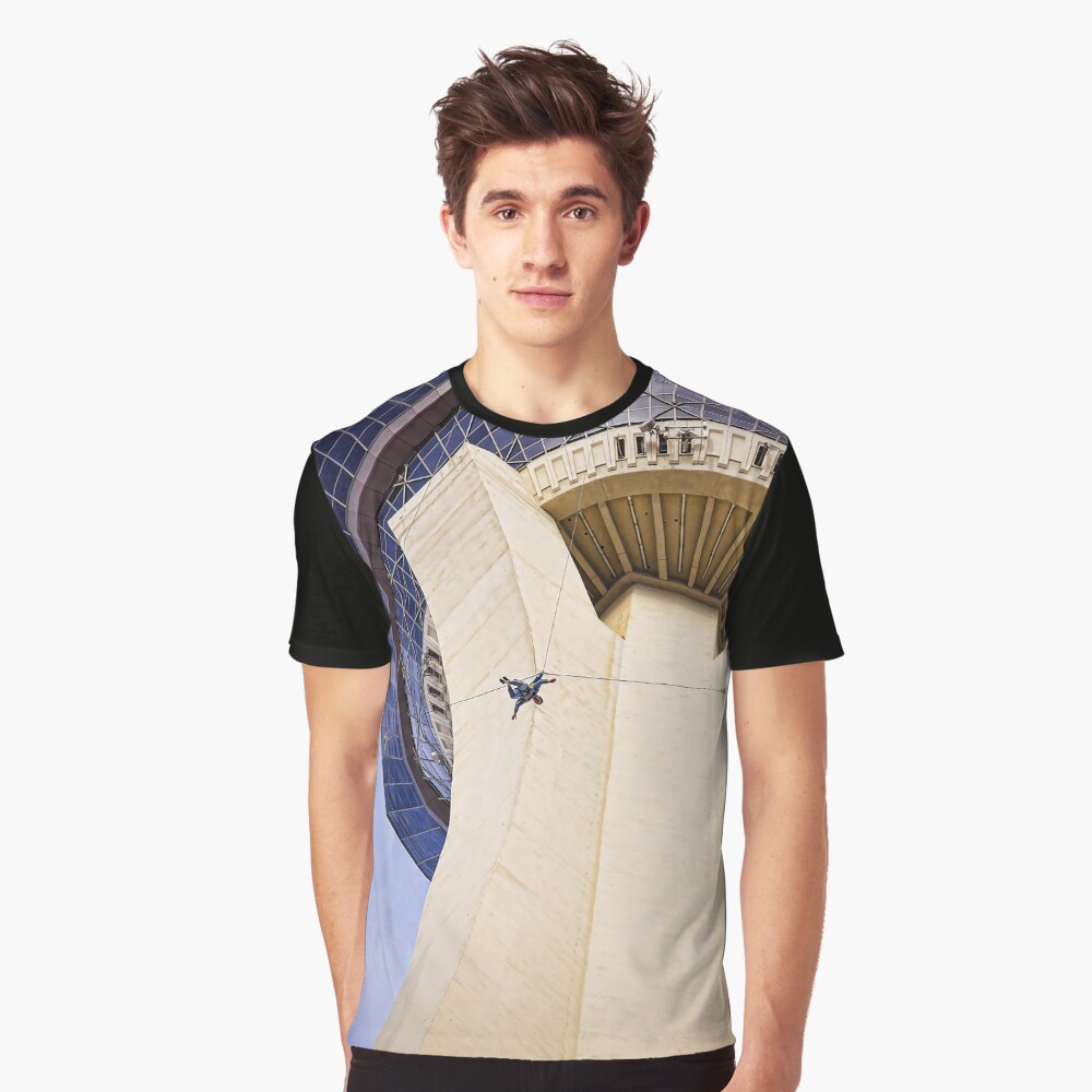 Stratosphere Tower Jumper Las Vegas Graphic T-Shirt