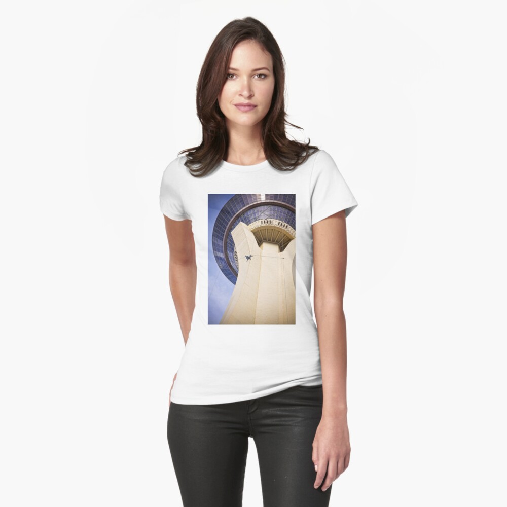 Item preview, Fitted T-Shirt designed and sold by travelways.