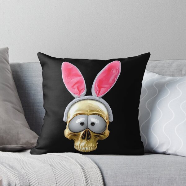 Item preview, funny bunny skull designed and sold by drizzd.