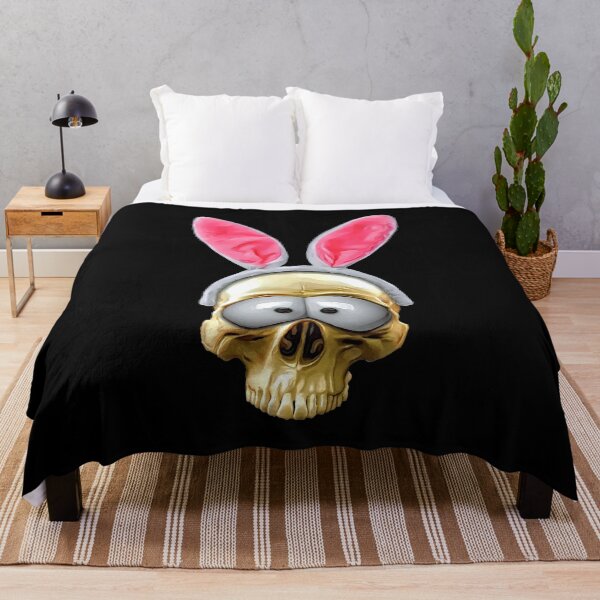 Item preview, funny bunny skull designed and sold by drizzd.