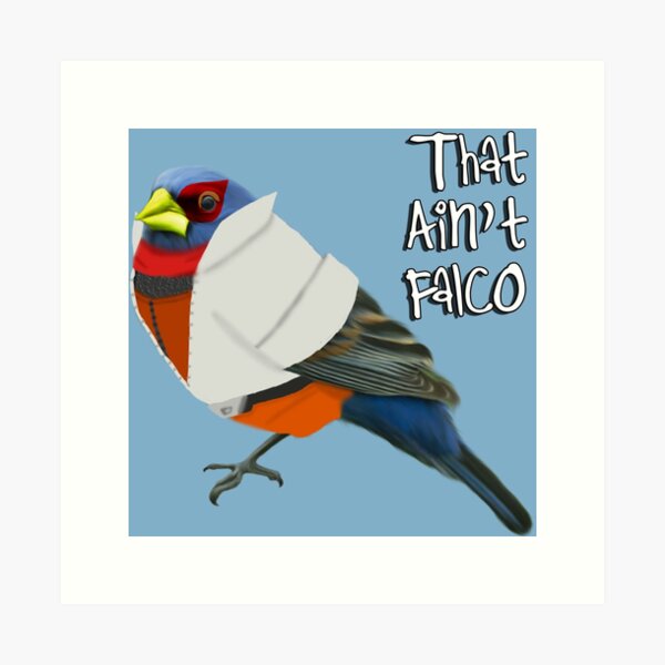 Item preview, That Ain't Falco designed and sold by Ravioko.