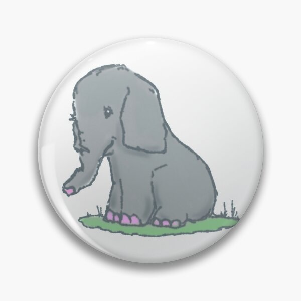 Item preview, Ellie the Baby Elephant designed and sold by maggieDAS.