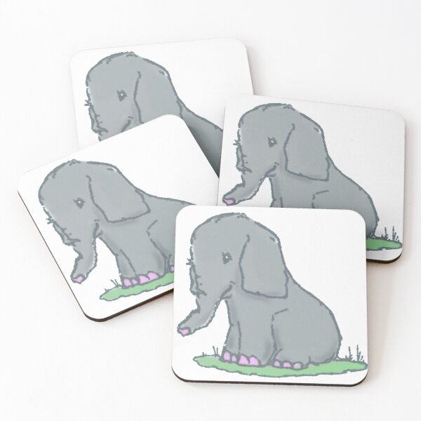 Item preview, Ellie the Baby Elephant designed and sold by maggieDAS.
