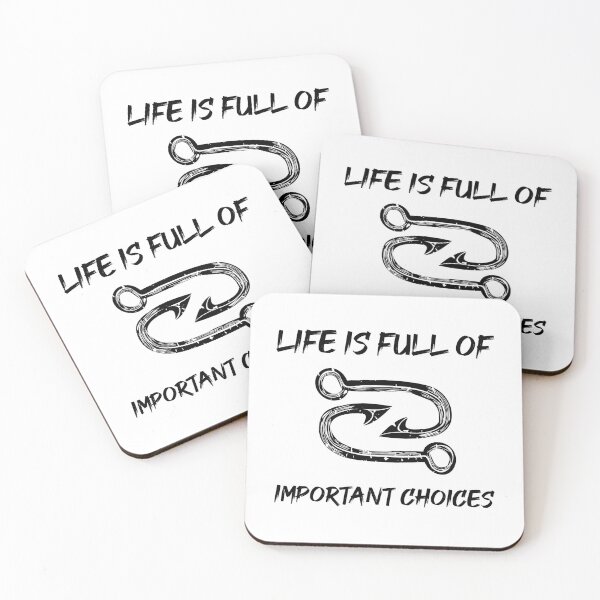 Item preview, Life Is Full Of Important Choices - Fishing designed and sold by MJLdesigns.