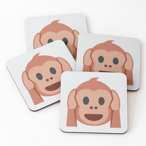 Item preview, Hear No Evil Monkey designed and sold by Stitchmoji.
