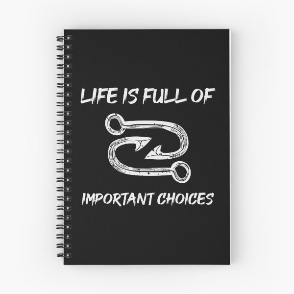 Item preview, Life Is Full Of Important Choices - Fishing designed and sold by MJLdesigns.