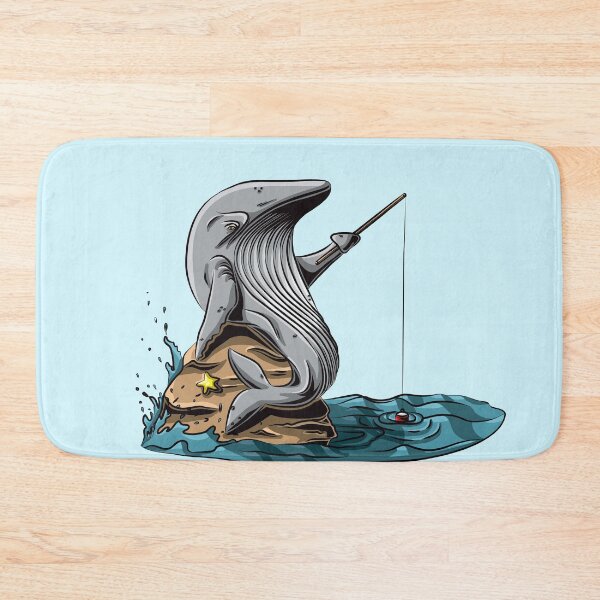Item preview, Fishing whale designed and sold by Between Clouds.