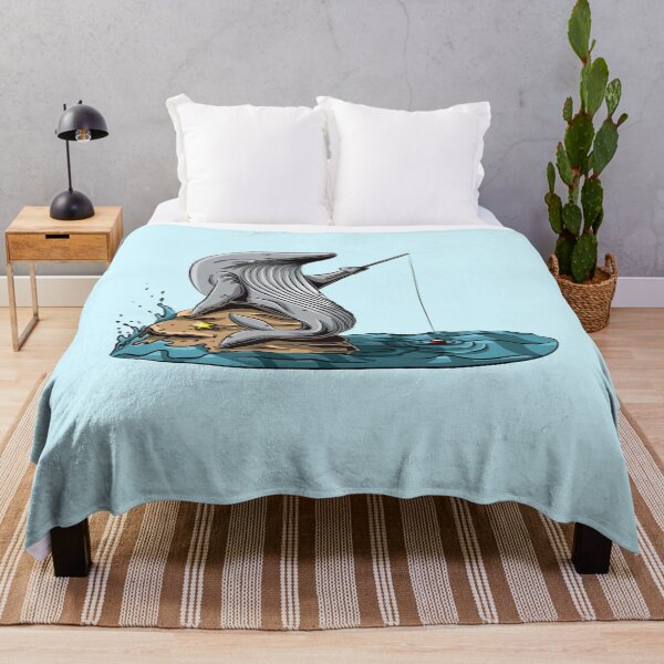 Item preview, Fishing whale designed and sold by Between Clouds.