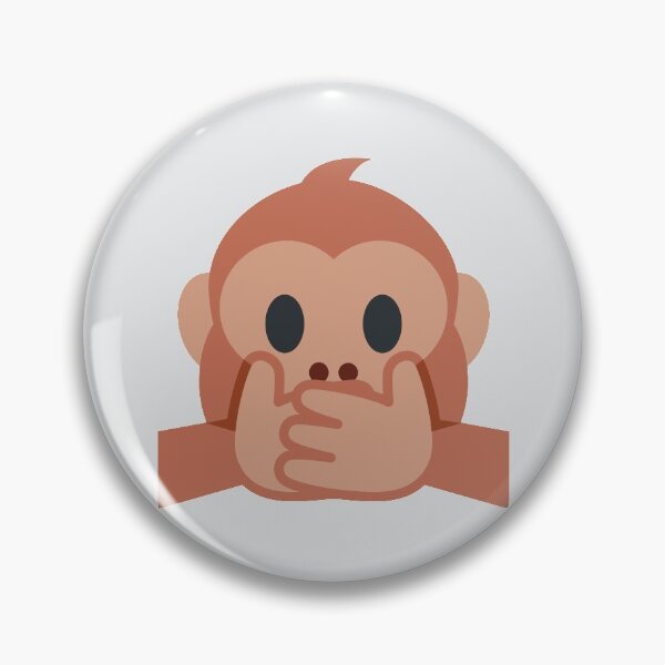 Item preview, Speak No Evil Monkey designed and sold by Stitchmoji.