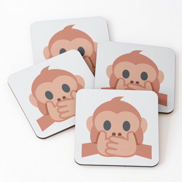 Item preview, Speak No Evil Monkey designed and sold by Stitchmoji.