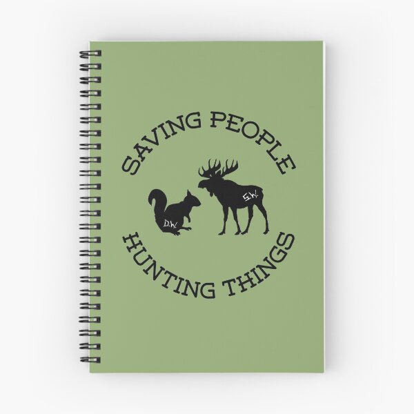 Item preview, saving people, hunting things - black designed and sold by lexicolor.