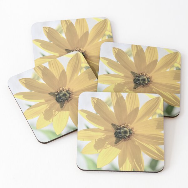 Item preview, BUMBLE BEE and FLOWER photography art by TIRED STARLING designed and sold by TiredStarling.