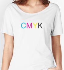 CMYK Women's Relaxed Fit T-Shirt
