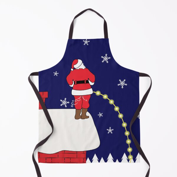 Item preview, Inappropriate Christmas Santa pee designed and sold by aruncvr.
