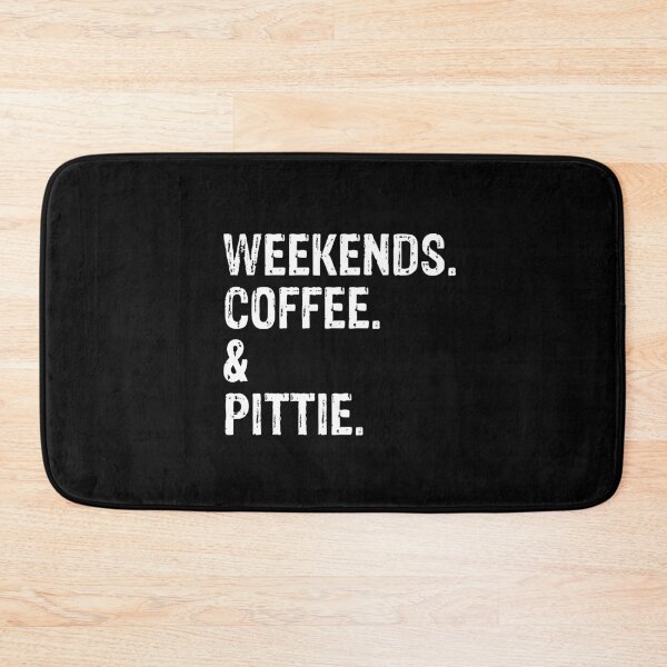 Artikelvorschau, Wochenendkaffee und Pittie Cool entworfen und verkauft von Guarddogdrive.