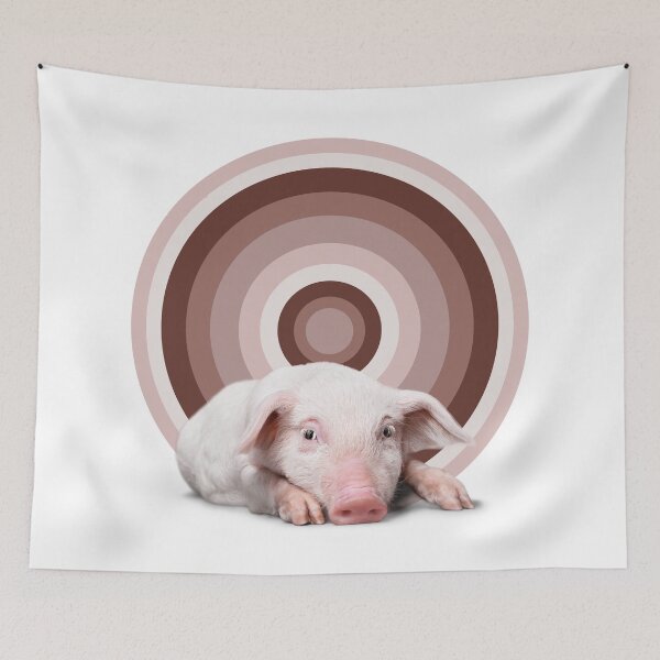 Aperçu de l'œuvre Pig créée et vendue par portraitsonthep.