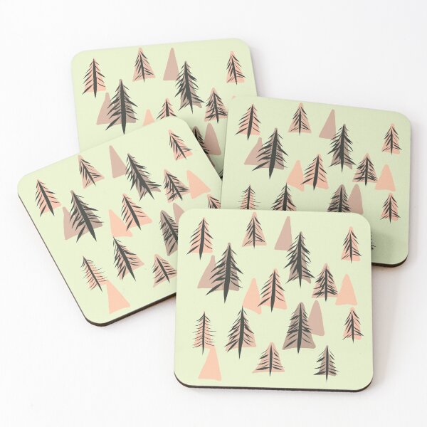 Item preview, Evergreen Forest - pink designed and sold by Sharon Glennon.