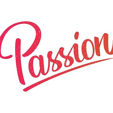 Artwork thumbnail, Passion Brush Lettering by vitoriamade
