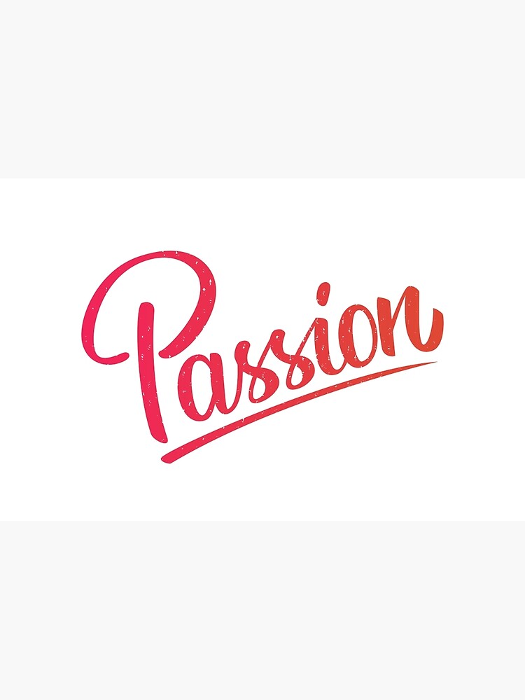 Thumbnail 4 of 4, Zipper Pouch, Passion Brush Lettering designed and sold by vitoriamade.