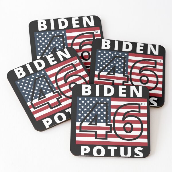 Item preview, Biden 46 (46th) POTUS and US American flag. US Presidential Election 2020 designed and sold by JellyBeenzz.