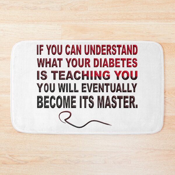 Item preview, BECOME THE MASTER OF YOUR DIABETES - DIABETES CAN CURE - HAPPY WORLD DIABETES DAY designed and sold by Ralek.