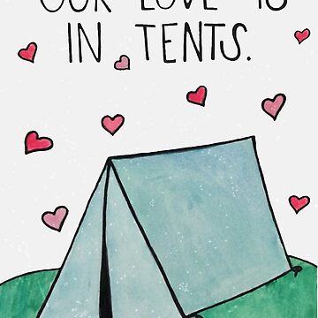 Artwork thumbnail, Our Love is Intense (In tents) by Karli Webster