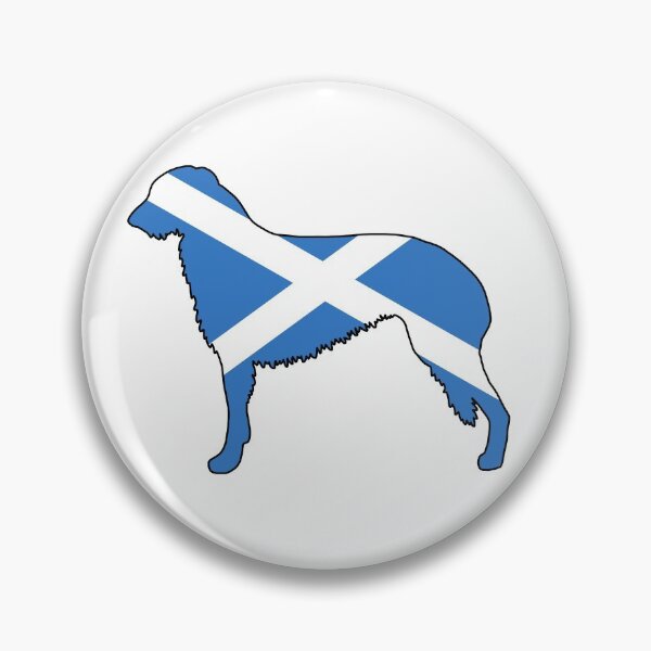 Item preview, Scottish Deerhound with Scottish flag designed and sold by taylorrowan.