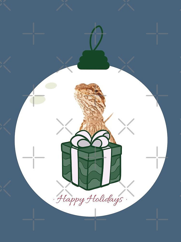 Baby Beardie Says Happy Holidays by snibbo71