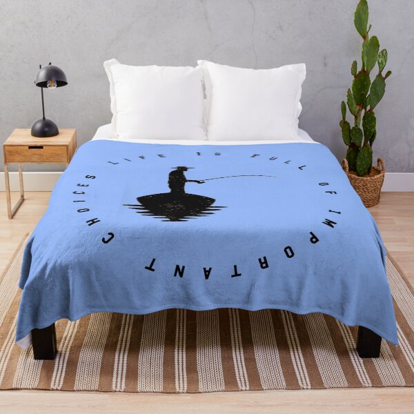 Item preview, Life Is Full Of Important Choices - Fishing designed and sold by MJLdesigns.