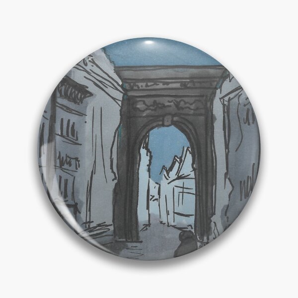 Item preview, Rue St Denis, Paris, France illustration from "The Chronicles of the Deathless Stray" designed and sold by FoxBanditArt.