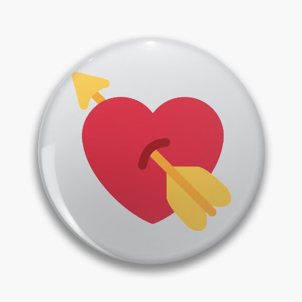 Item preview, Heart With Arrow designed and sold by Stitchmoji.