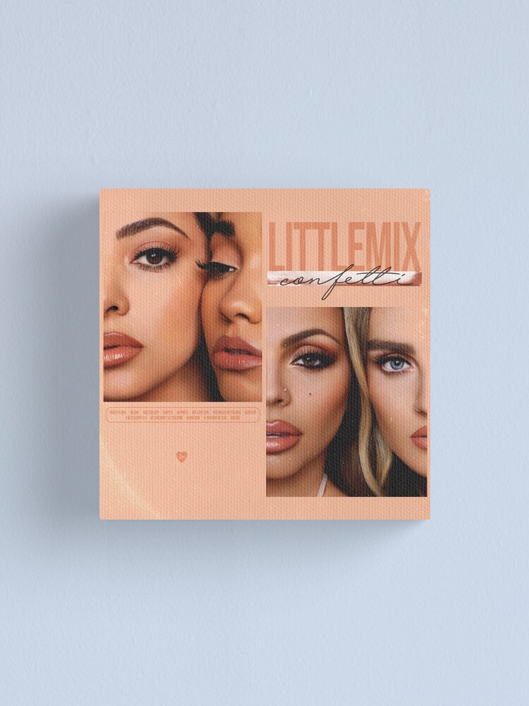 "Little Mix Confetti [art edit]" Canvas Print for Sale by tommedsign