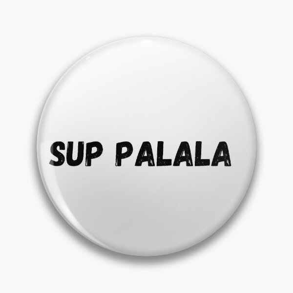 Item preview, sup palala sticker hawaii black and white designed and sold by maplunk.
