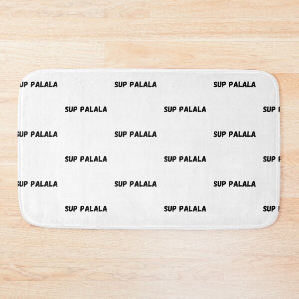 Item preview, sup palala sticker hawaii black and white designed and sold by maplunk.