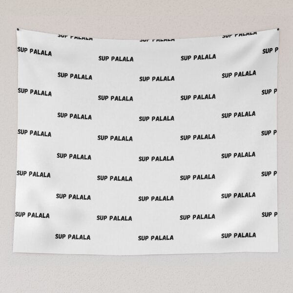 Item preview, sup palala sticker hawaii black and white designed and sold by maplunk.