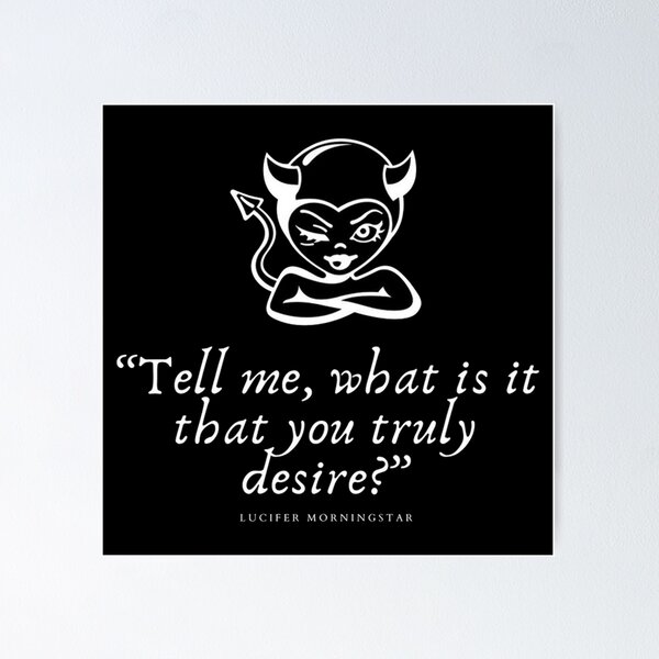 Item preview, Lucifer - What it's that you truly desire? *HIGH QUALITY* designed and sold by Alex3214.