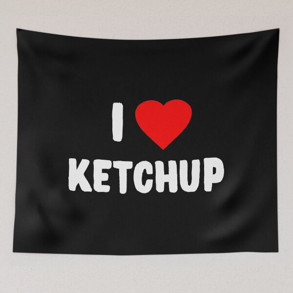 Artikelvorschau, Ich liebe Ketchup entworfen und verkauft von flippinsg.
