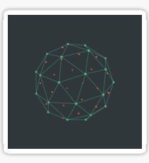 Triangular ball Sticker